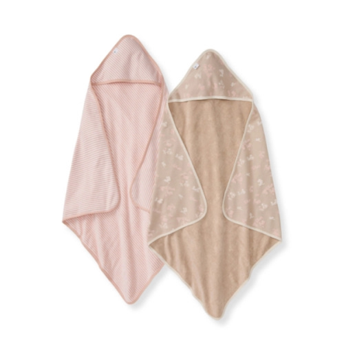 Little Ducks Organic Cotton Hooded Towels 2 Pack