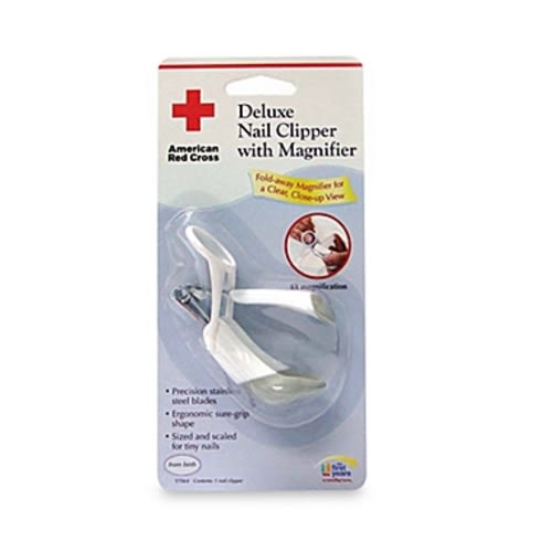 The First Years™ American Red Cross Deluxe Nail Clipper with Magnifier