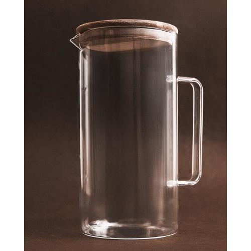 BOROSILICATE GLASS PITCHER WITH LID | Zara Home United States of America