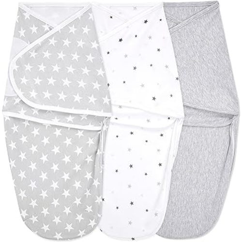 aden + anais Essentials Easy Wrap Swaddle - Easy Swaddle Newborn Swaddle Sack, Baby Swaddles, Sleep Sack Wearable Blanket