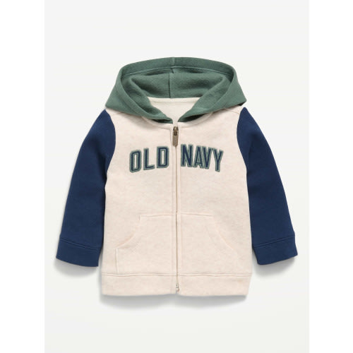 Logo-Graphic Zip Hoodie for Baby