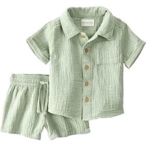 little planet by carter's unisex-baby 2-piece Shorts Set Made With Organic Cotton