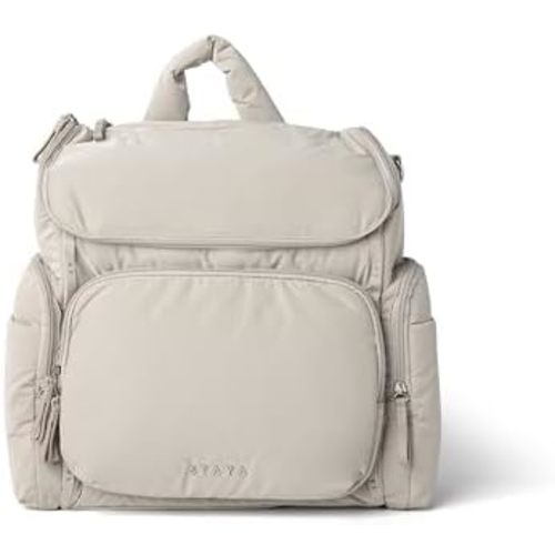 Staya Large Baby Diaper Bag Backpack for Boys and Girls (Dove Gray)