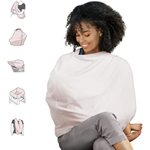 Munchkin® Milkmakers® 5-in-1 Nursing Cover, Pale Peach
