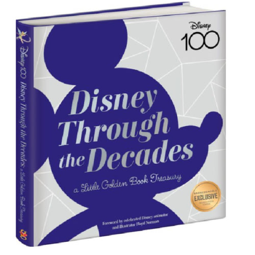 Disney Through the Decades: A Little Golden Books Treasury (B&N Exclusive Edition) by Random House, Hardcover | Barnes & Noble®