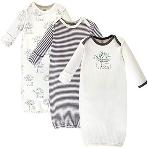 Touched by Nature Unisex Baby Organic Cotton Gowns