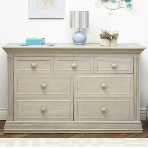 Sorelle Providence Double Dresser in Heritage Fog – Bambi Baby
