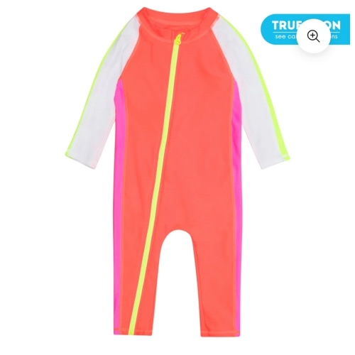 Sunsuit - Long Sleeve Romper Swimsuit | "Rainbow"