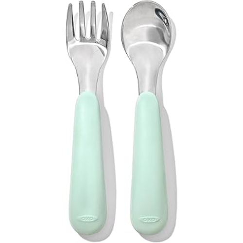 OXO Tot Fork and Spoon Set - Opal