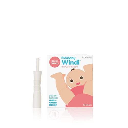 Fridababy Baby Basics Kit, Includes NoseFrida SnotSucker, Windi Gaspasser,  NailFrida SnipperClipper Kit and DermFrida SkinSoother 