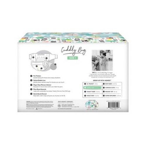The Honest Company Disposable Diapers - (Select Size and Pattern)