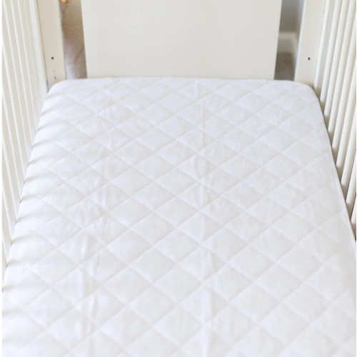 Ultra Soft Waterproof Bamboo Crib Mattress Protector Pad by Margaux & – Margaux & May™