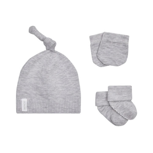 BONDS Baby Bamboo Beanie Set | RXP41N | Luxe Grey Maple