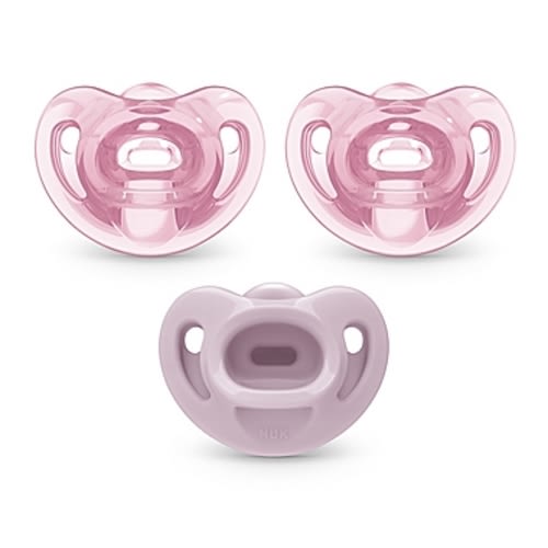 NUK® Comfy™ 0-6M 3-Pack Orthodontic Pacifiers in
