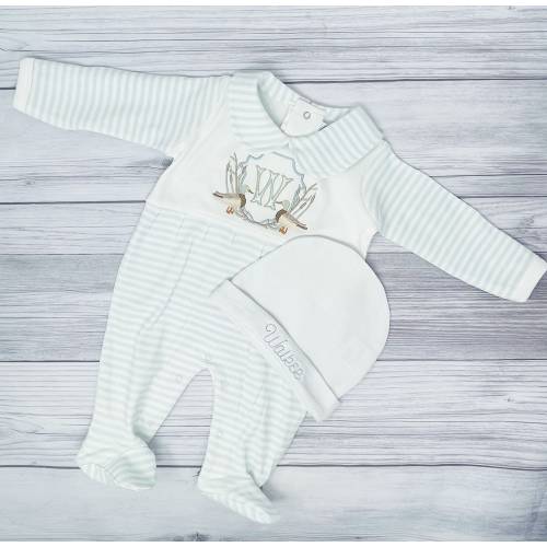 Boys coming home outfit, boys hospital outfit, newborn coming home outfit, custom coming home outfit, mallard newborn, grand millennial baby