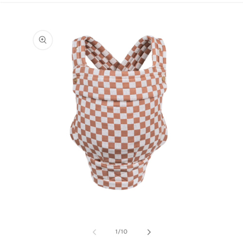 The Monarch Carrier - Mocha Check – Mabē