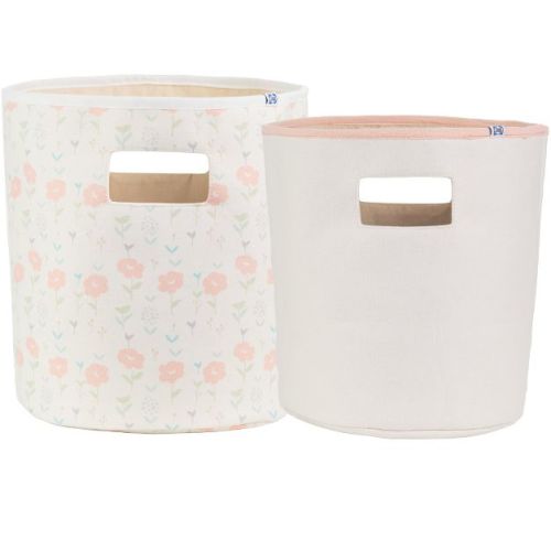 Sealy Baby Floral Pink Soft Storage 2 Pack