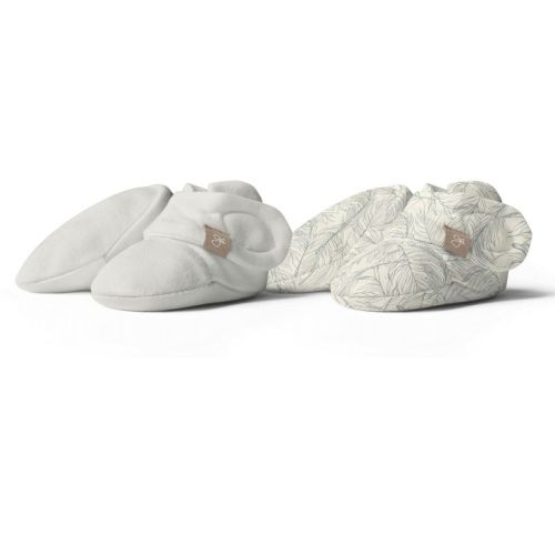 Goumi Stay On 2-pack Baby Boots - Coastal + Cloud 0-3m