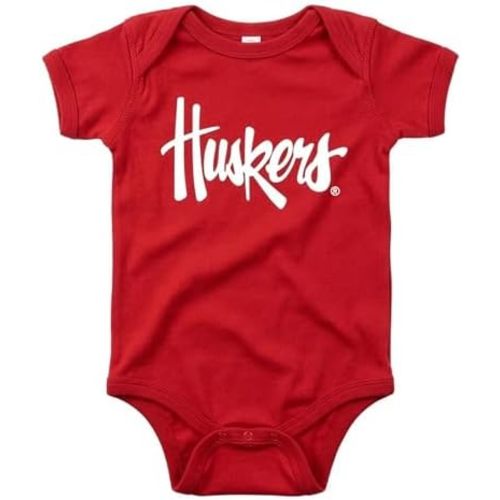 CornBorn Huskers Infant Apparel - Nebraska Cornhusker Baby Bodysuits