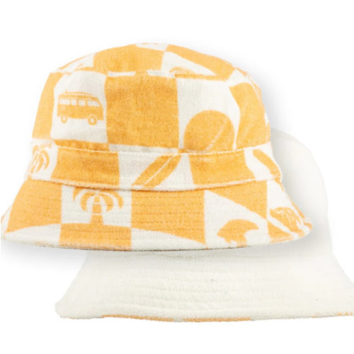 REVERSIBLE BUCKET HAT POINT BREAK LOOP TERRY