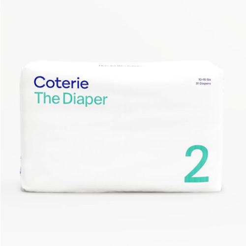 Coterie Size 2 Diaper, 31 CT