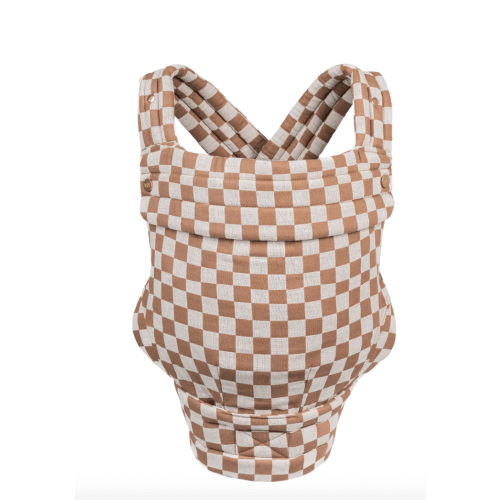 The Monarch Carrier - Mocha Check – Mabē