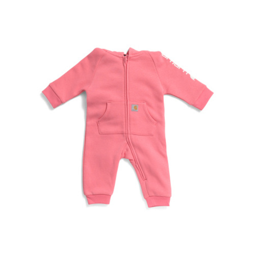 Infant Girls Fleece Zip Front Hooded Coveralls | Clothing | T.J.Maxx