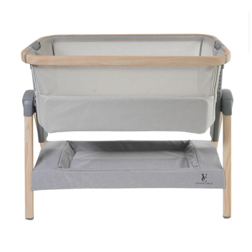 Venice Child California Dreaming Bedside Bassinet in Gray Wood – Bambi Baby