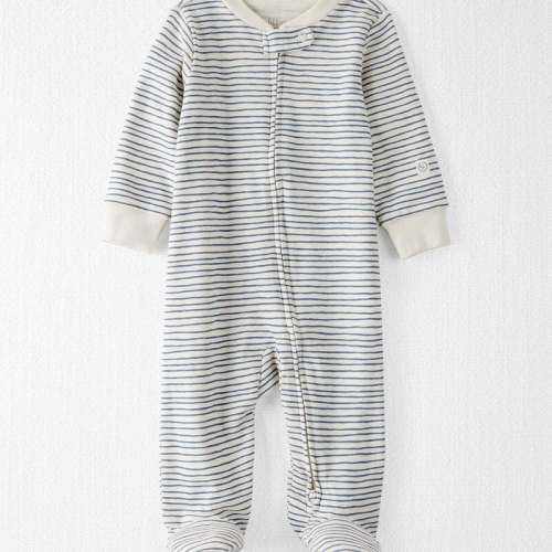 Sweet Cream Baby Organic Cotton Sleeper Pyjamas in Stripes | Carter’s Oshkosh Canada