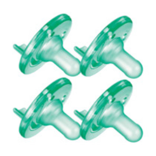 Philips Avent Soothie Pacifier, 0-3 Months (4 Pack) - Green