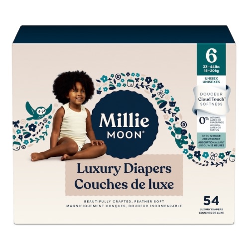 Luxury Diapers - Size 6, 54 Count