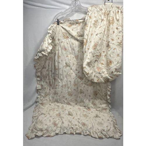 Beatrix Potter Petter Rabbit Nursery Quilt And Diaper Hanger By Quiltex