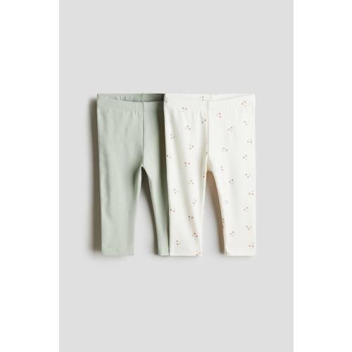 2-PACK LEGGINGS 6-9 months