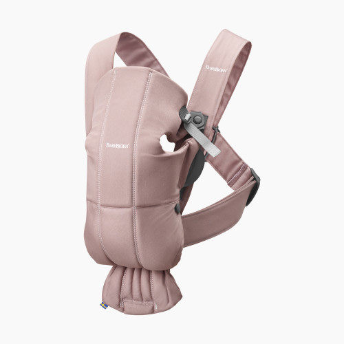 BabyBjörn Baby Carrier Mini - Dusty Pink Cotton