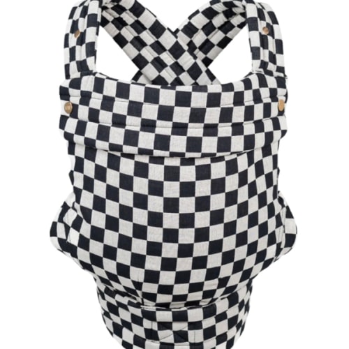 The Monarch Carrier - Ebony Check – Mabē