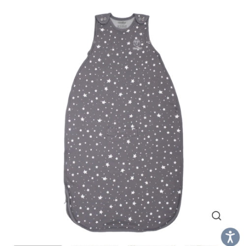 4 Season® Ultimate Baby Sleep Bag, Merino Wool & Organic Cotton, Star Gray