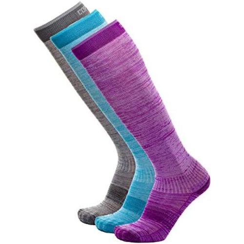 Copper Fit Energy Women's Easy-On/Easy-Off Knee High Compression Socks