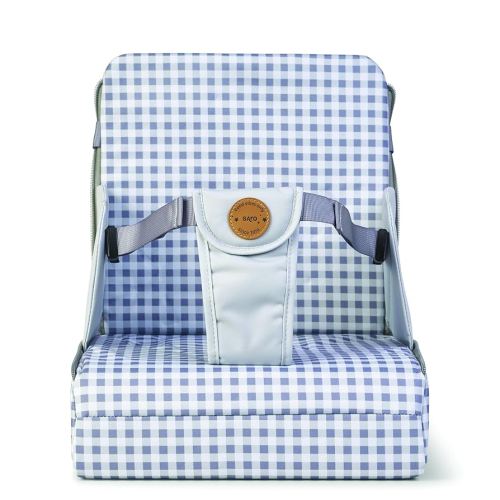 SARO Portable Booster Seat (Gray Vichy)