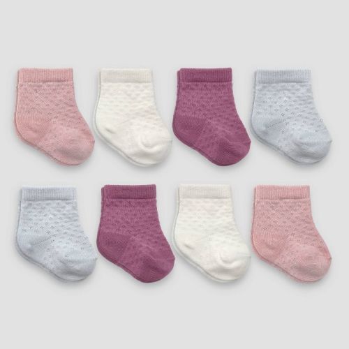 Carter's Just One You® Baby Girls' 8pk Pointelle Socks - 0-3M