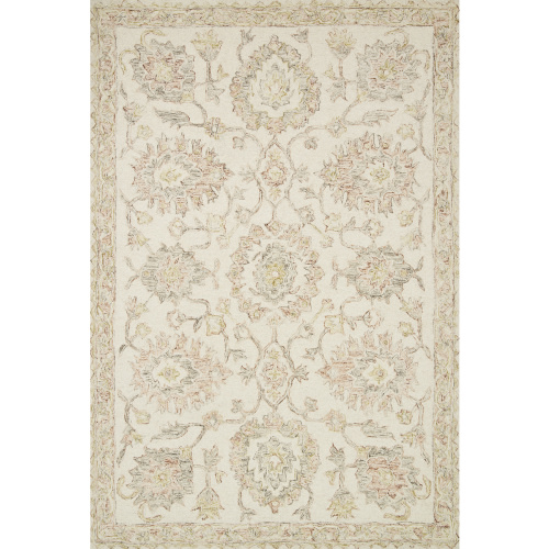 Norabel NOR04 Ivory/Blush 7'9" x 9'9" Rug
