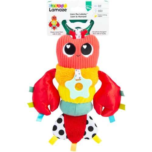 Lamaze Clip & Go Liam the Lobster
