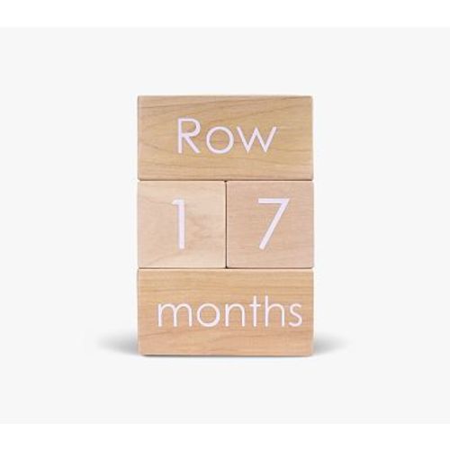 Modern Blocks Milestone Block Set, Lilac