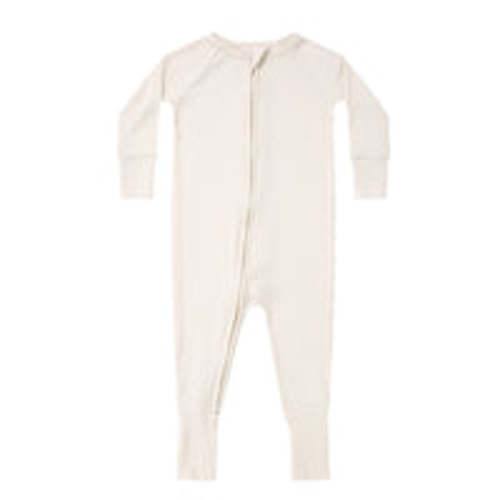 Summer Blooms Small Ribbed Zip Romper