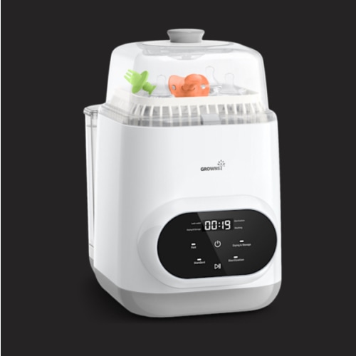 Grownsy EaseClean Bottle Washer Pro | All-in-One Bottle Washer and Sterilizer and Dryer | Baby Bottle Washer for Bottles, Pump Parts & Baby Essentials | Replaces Hand Washing