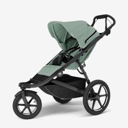 Thule Urban Glide 3 Single Child All-Terrain Stroller, Lightweight, Air-Filled Tires & Suspension, Integrated Hand Brake