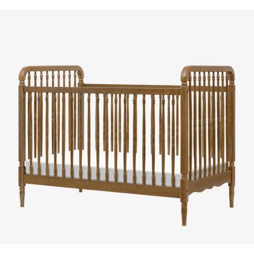 Liberty 3-in-1 Convertible Spindle Crib with Toddler Bed Conversion Kit