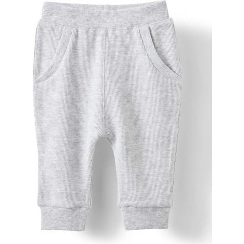 Organic Waffle Pant, 3-6M