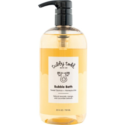 Tubby Todd Bath Co. Bubble Bath, Sweet Quince And Honeysuckle