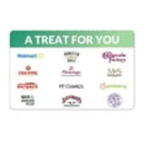 $50 A Treat For You – ChooseYourCard eGift Card
