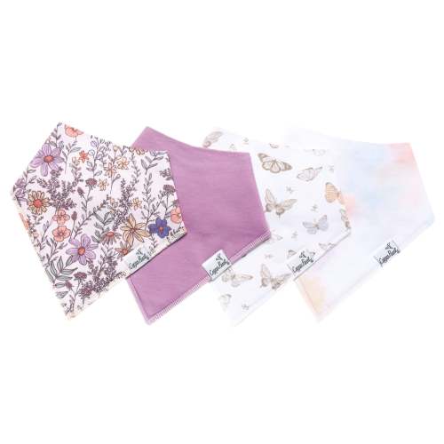 Baby Bandana Bibs - Flora